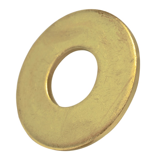 Picture of Brighton Best Br615040 7/16" Pfc9 Sae Thick Washer Zinc Yellow Cr+6 (Usa)